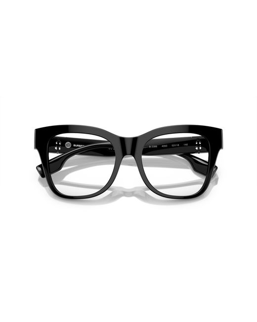 Burberry Black Be2388 4093 Optical Frames Acetate Transparent Squared Normal