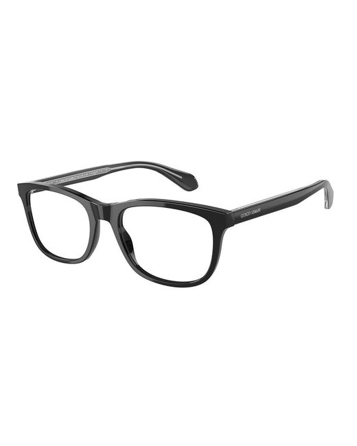 Giorgio Armani Black Ar7215 5875 Optical Frames Plastic Geometric for men