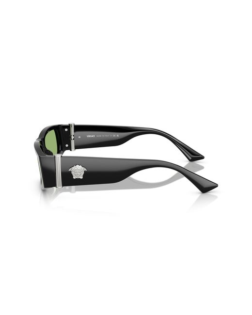 Versace Green Ve4476U Gb1/2 Sunglasses Acetate Squared Normal for men