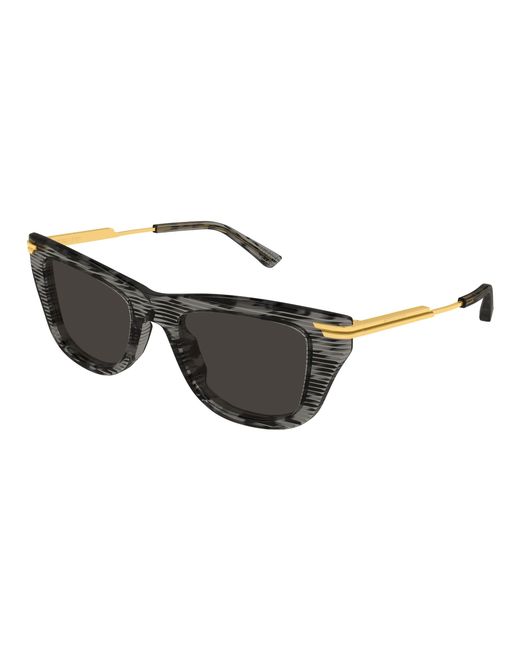 Bottega Veneta Black Bv1369S 003 Sunglasses Acetate Squared