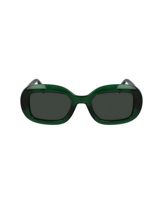 Ferragamo Green Sf2038Se 317 Sunglasses Round Normal