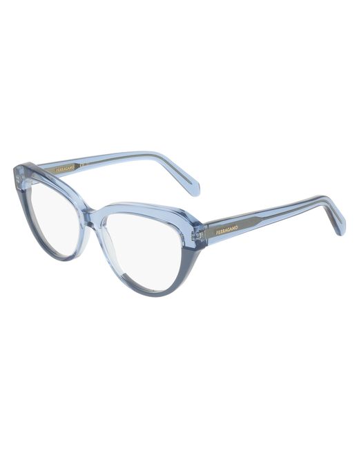 Ferragamo Black Sf3046 433 Optical Frames Acetate Cat Eye Normal