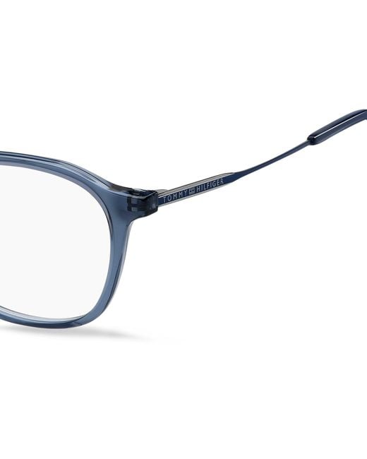 Tommy Hilfiger Black Th 2362/F Pjp Optical Frames Polyamide Squared Normal for men