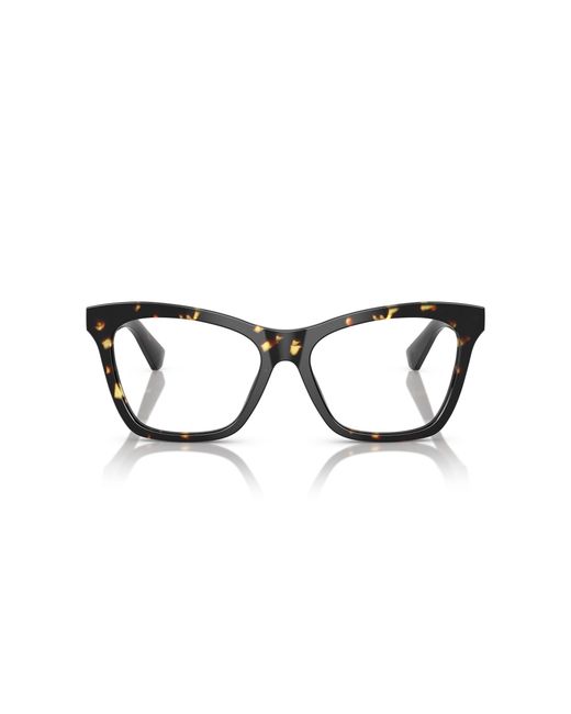 Burberry Black Be2416 4106 Optical Frames Acetate Transparent Cat Eye Normal