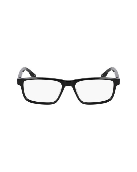 Nike Black 7170 001 Optical Frames Acetate Squared Normal Normal for men