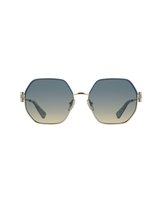 Longchamp Black Lo191S 729 Sunglasses Metal Squared Normal