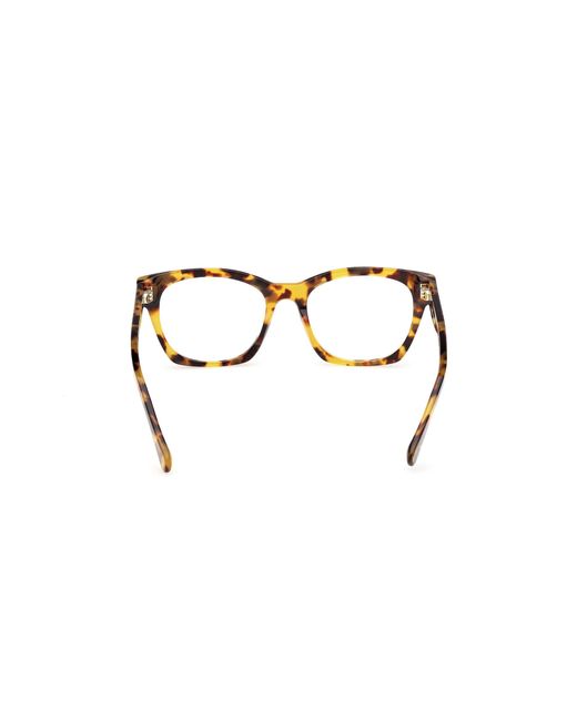 MAX&Co. Black Mo5215 053 Optical Frames Acetate Squared Normal