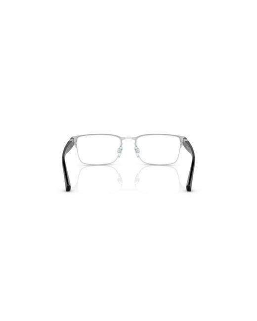 Emporio Armani Black Ea1027 3045 Optical Frames Metal Squared for men