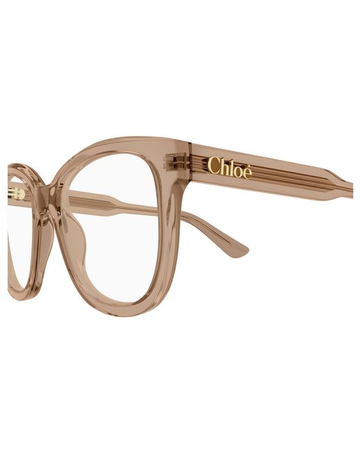 Chloé Black Ch0378O 005 Optical Frames Acetate Transparent Squared