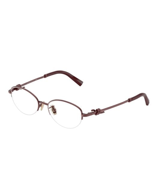Tiffany & Co Black Tf1171D 6185 Optical Frames Metal Round Normal