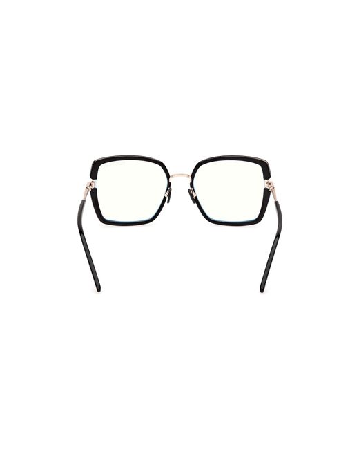 Tom Ford Black Ft5985-B 001 Optical Frames Injected Squared Normal