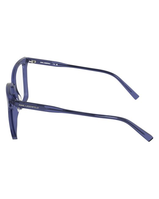 Karl Lagerfeld Black Kl6231 001 Optical Frames Acetate Squared Normal