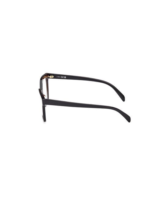 Emilio Pucci Black Ep5239 056 Optical Frames Acetate Geometric Normal