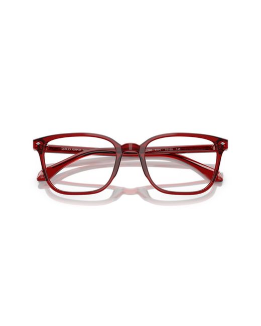 Giorgio Armani Black Ar7265 6170 Optical Frames Acetate Transparent Pillow Normal for men