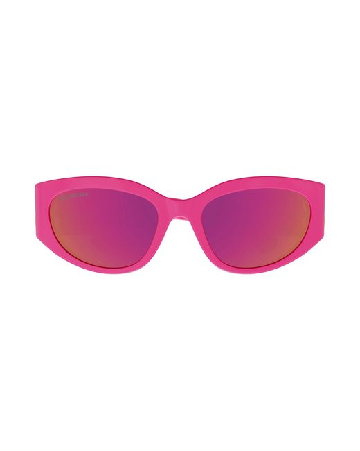 Balenciaga Black Bb0324Sk 010 Sunglasses Acetate Round