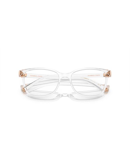 Dolce & Gabbana Black Dg5036 3133 Optical Frames Plastic Butterfly