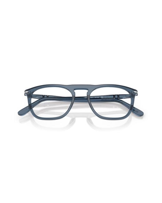 Persol Black Po3391V 1197 Optical Frames Acetate Transparent Squared Normal