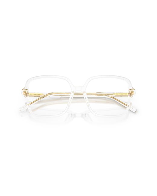 Dolce & Gabbana Black Dg3442 3133 Optical Frames Acetate Squared Normal