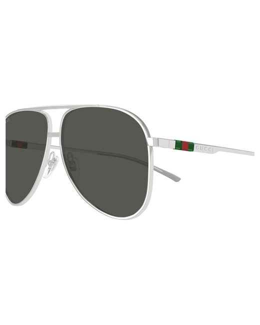 Gucci Black Gg1677S 001 Sunglasses Metal Pilot for men
