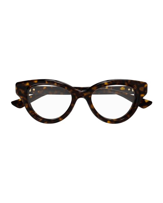 Gucci Black Gg1832O 002 Optical Frames Injected Transparent Cat Eye