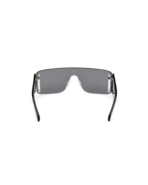 Adidas Black Or0118 01C Sunglasses Injected Smoke Mask Normal