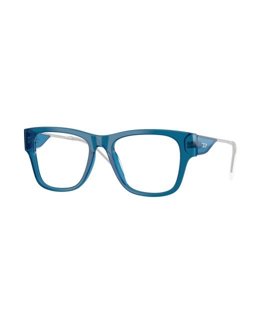 DIESEL Black Dl4019U 2051 Optical Frames Acetate Transparent Squared Normal