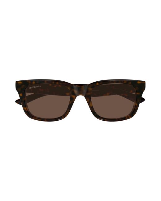 Balenciaga Black Bb0468S 002 Sunglasses Acetate Squared for men
