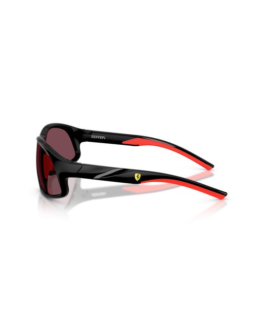 FERRARI SCUDERIA Black Fz6016U 501/1E Sunglasses Injected Geometric Normal for men