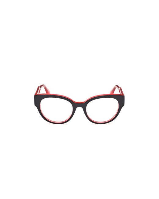 MAX&Co. Black Mo5128 005 Optical Frames Acetate Round Normal