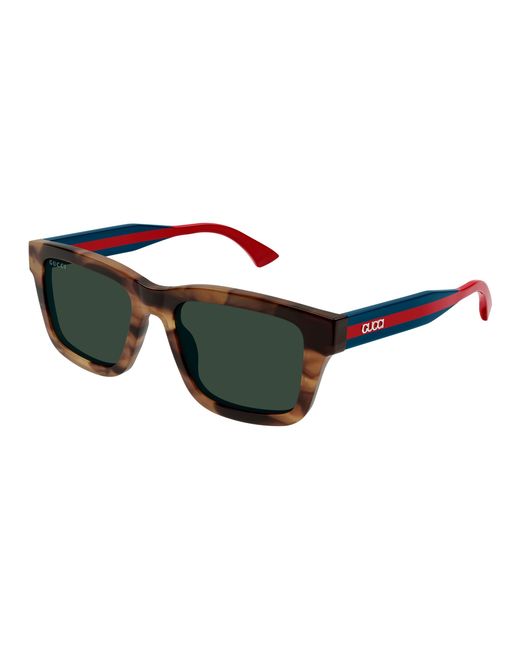 Gucci Black Gg1869S 003 Sunglasses Acetate Squared for men