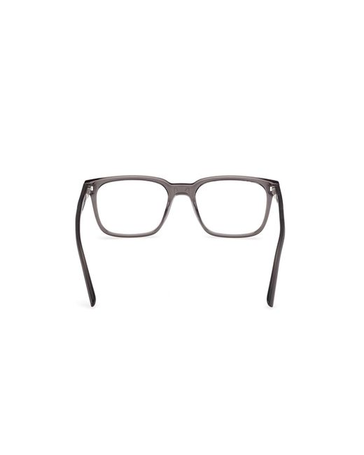 Timberland Black Tb50047 059 Optical Frames Injected Squared Normal for men