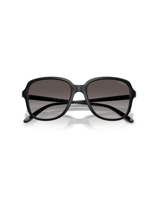 Vogue Eyewear Black Vo5601S W44/8G Sunglasses Nylon Squared Normal Shaded