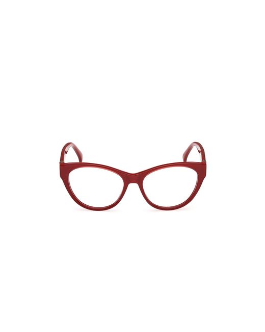 Max Mara Black Mm5205 069 Optical Frames Acetate Round Normal