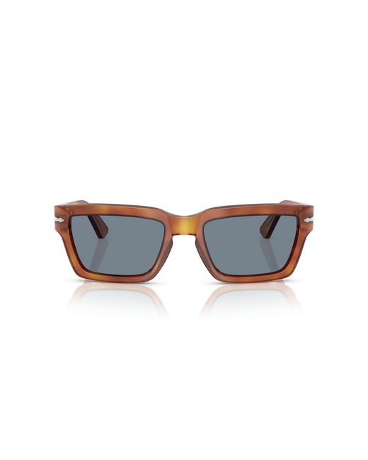 Persol Black Po3363S 96/56 Sunglasses Acetate Squared Normal for men