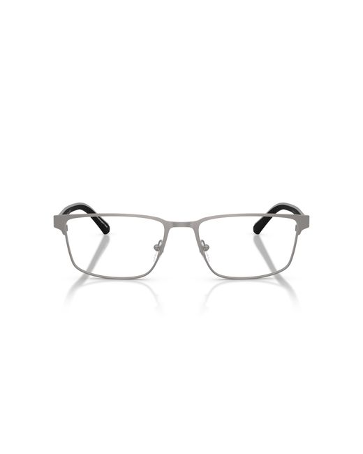 Emporio Armani Black Ea1175 3015 Optical Frames Metal Squared Normal for men
