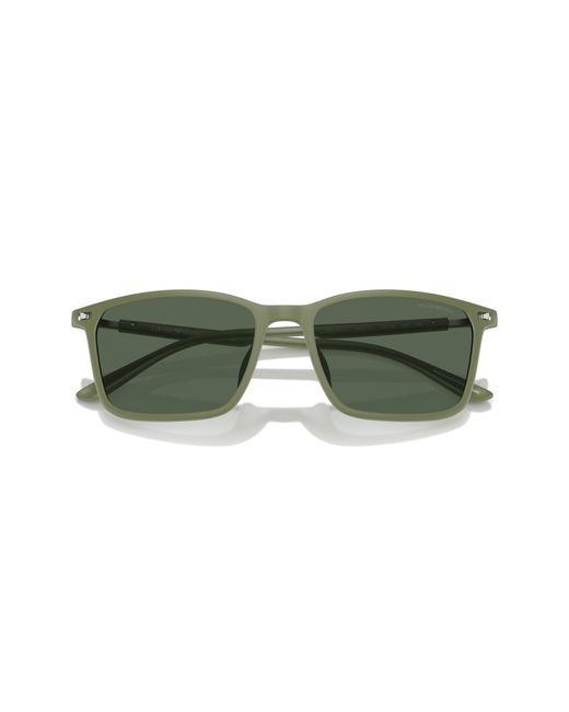 Emporio Armani Green Ea4223U 542471 Sunglasses Injected Squared Normal for men