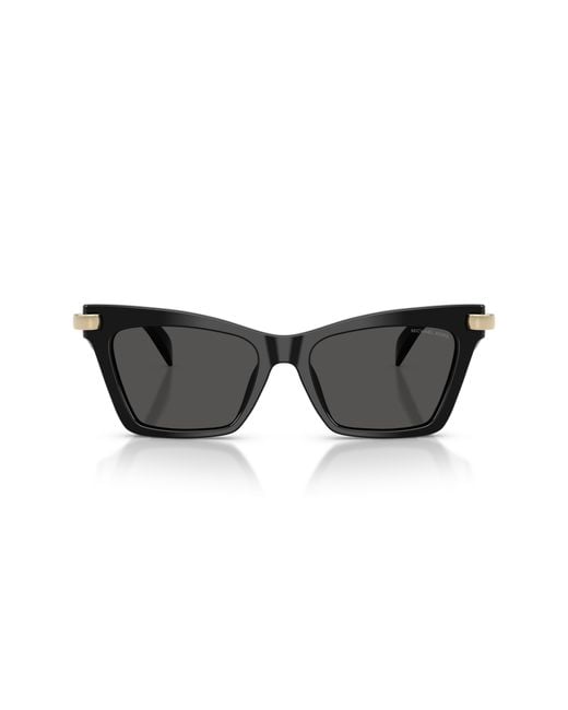 Michael Kors Black Mk2276U Grand Cayman 300587 Sunglasses Acetate Cat Eye Normal
