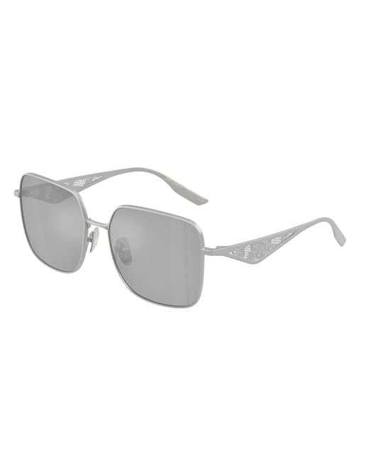 Dolce & Gabbana Black Dg2310 13648V Sunglasses Metal Squared Mirrored