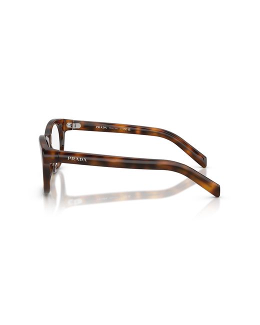 Prada Black Pr C13V 20D1O1 Optical Frames Acetate Pillow Normal