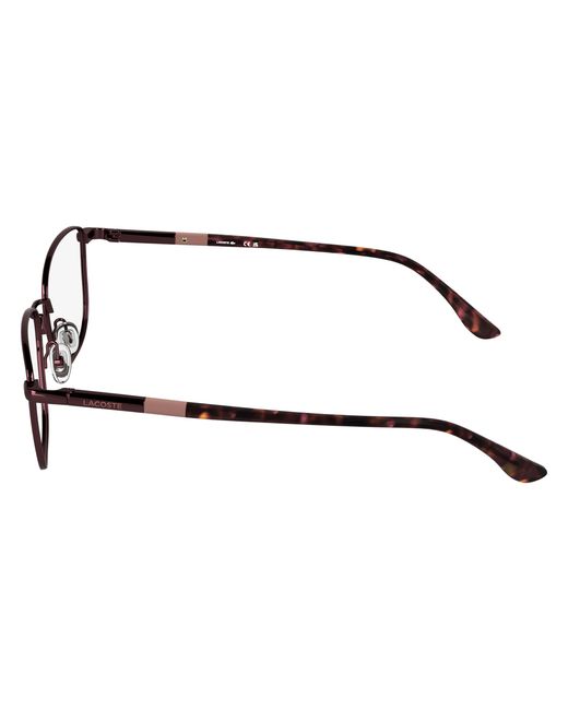 Lacoste Black L2317 601 Optical Frames Metal Round Normal