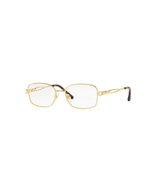 Sferoflex Black Sf2580B 108 Optical Frames Metal Squared