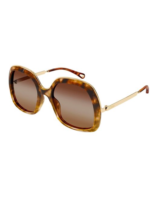 Chloé Black Ch0327S 002 Sunglasses Acetate Squared