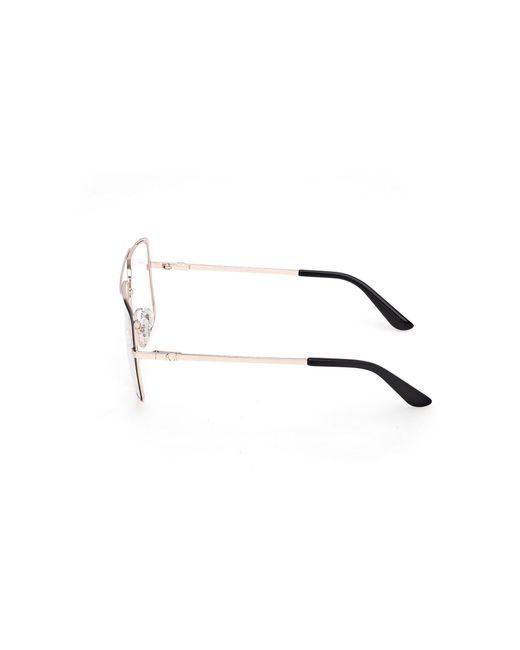Guess Black Gu50248 002 Optical Frames Metal Squared Normal