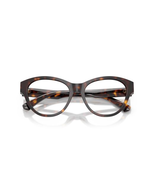 Burberry Black Be2458 3002 Optical Frames Acetate Transparent Cat Eye Normal