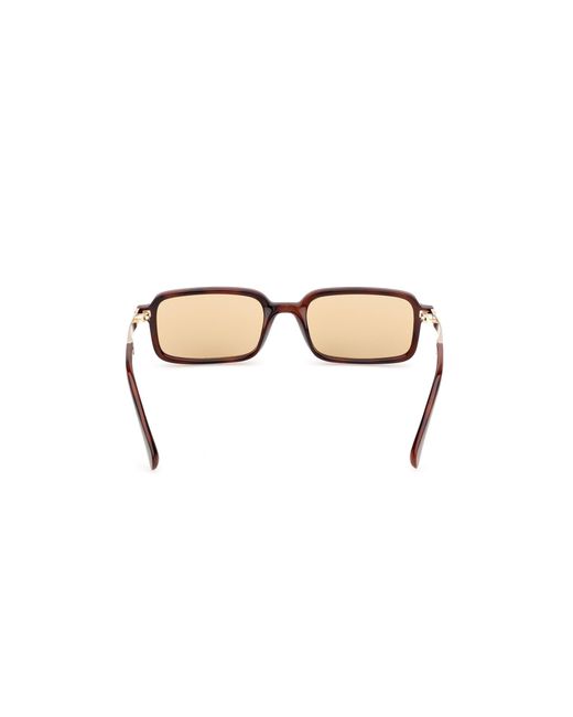 MAX&Co. Black Mo0159 52J Sunglasses Injected Roviex Squared Normal