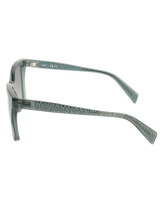 Liu Jo Black Lj818S 320 Sunglasses Bio-Inject Squared Normal Shaded