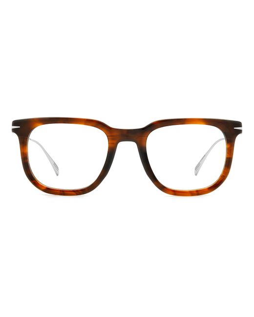 David Beckham Black Db 7119 6C5 Optical Frames Acetate Squared for men