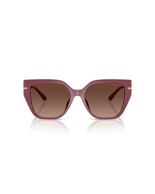 Michael Kors Black Mk2231U St. Barths 3256T5 Sunglasses Injected Squared Polarized Shaded