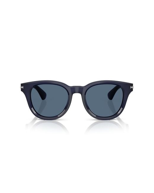 Burberry Black Be4439 412080 Sunglasses Acetate Round Normal for men