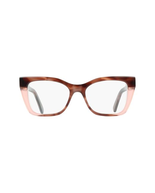Ferragamo Black Sf3052 243 Optical Frames Acetate Squared Normal